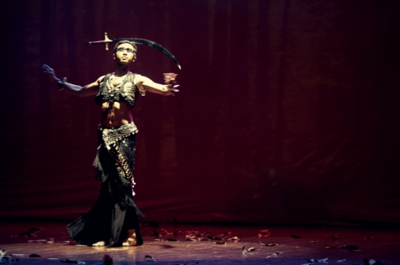 Dancing with Lilith the Sword at Gedung Kesenian Jakarta & Dancewave Center's event for Jakarta Anniversary Festival on Saturday, June 15, 2013 . The show is called "Nyai Dasima" and I was the shaman / professional hit man. 